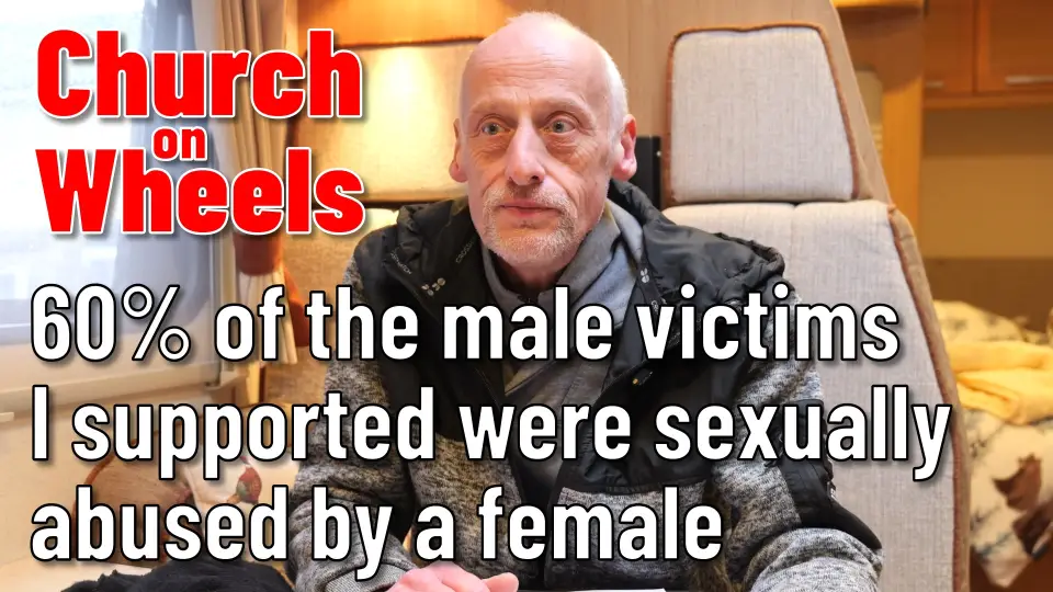 60% of the male victims I supported were sexually abused by a female